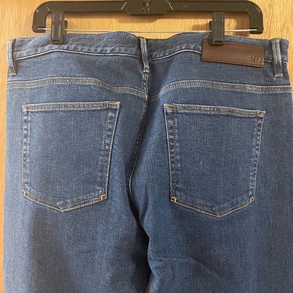 **SOLD** Giorgio Armani Five Pocket Sli Fit Jeans Light Blue - Picture 6 of 15